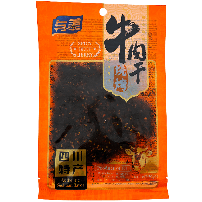 Yumei BBQ Beef Jerky 50g