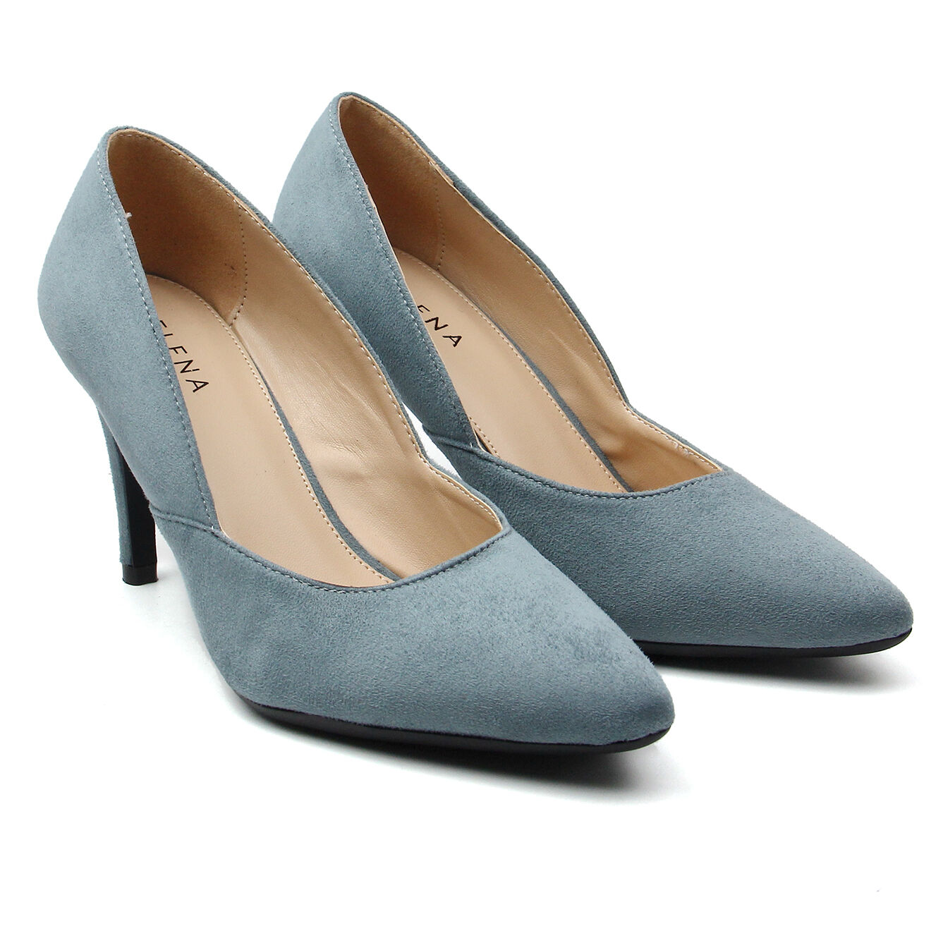 Celena Escarpins Carlotta bleus - Talon 8.5 cm