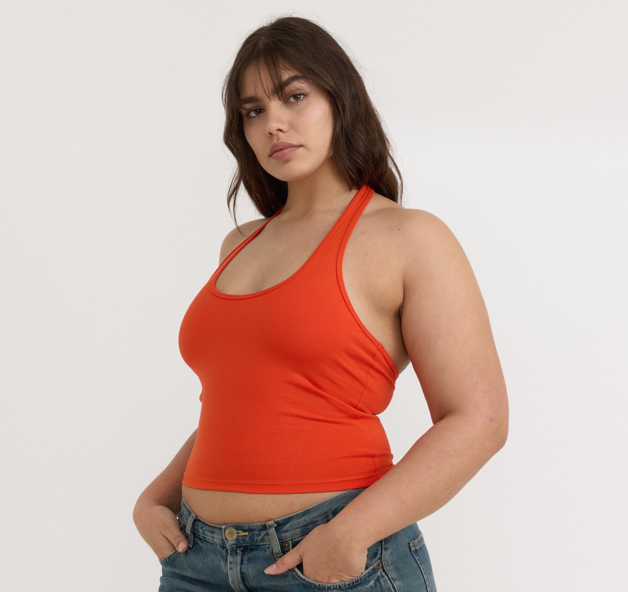 COTTON<br>Core Halter Top