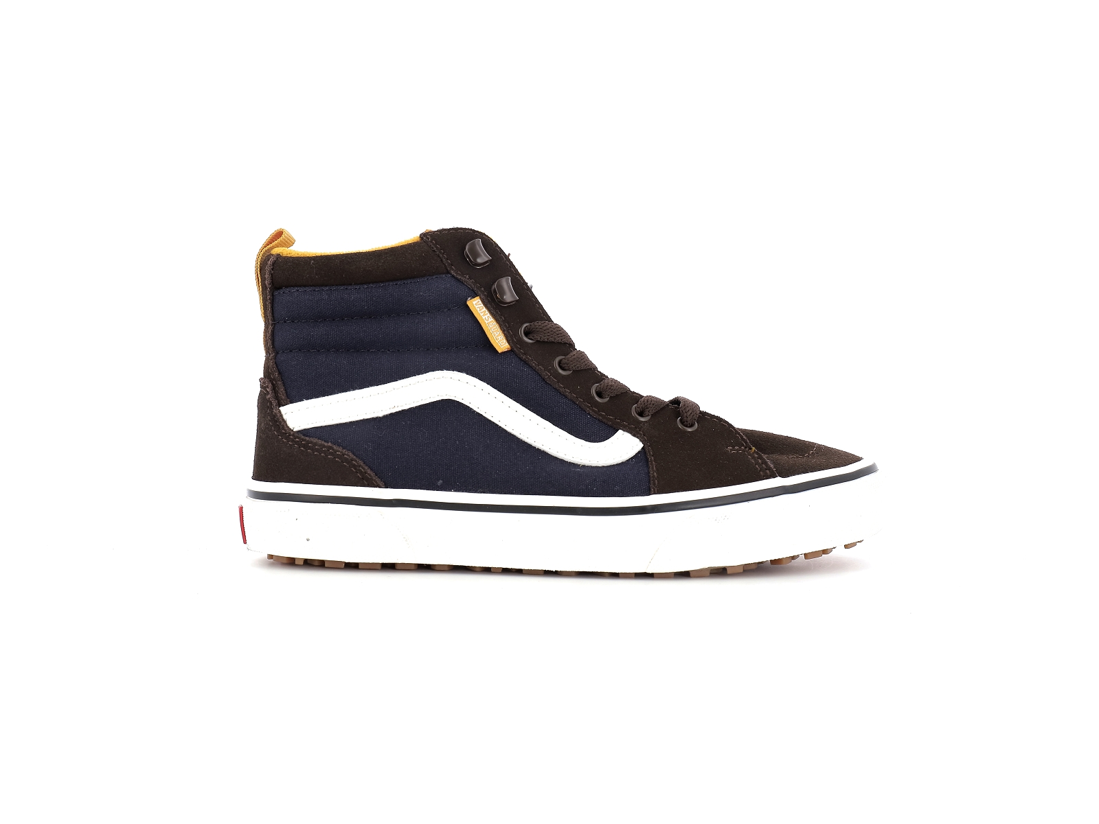 Vans-YT FILMORE HI VANS GUARD Matières combinées Marron Bleu