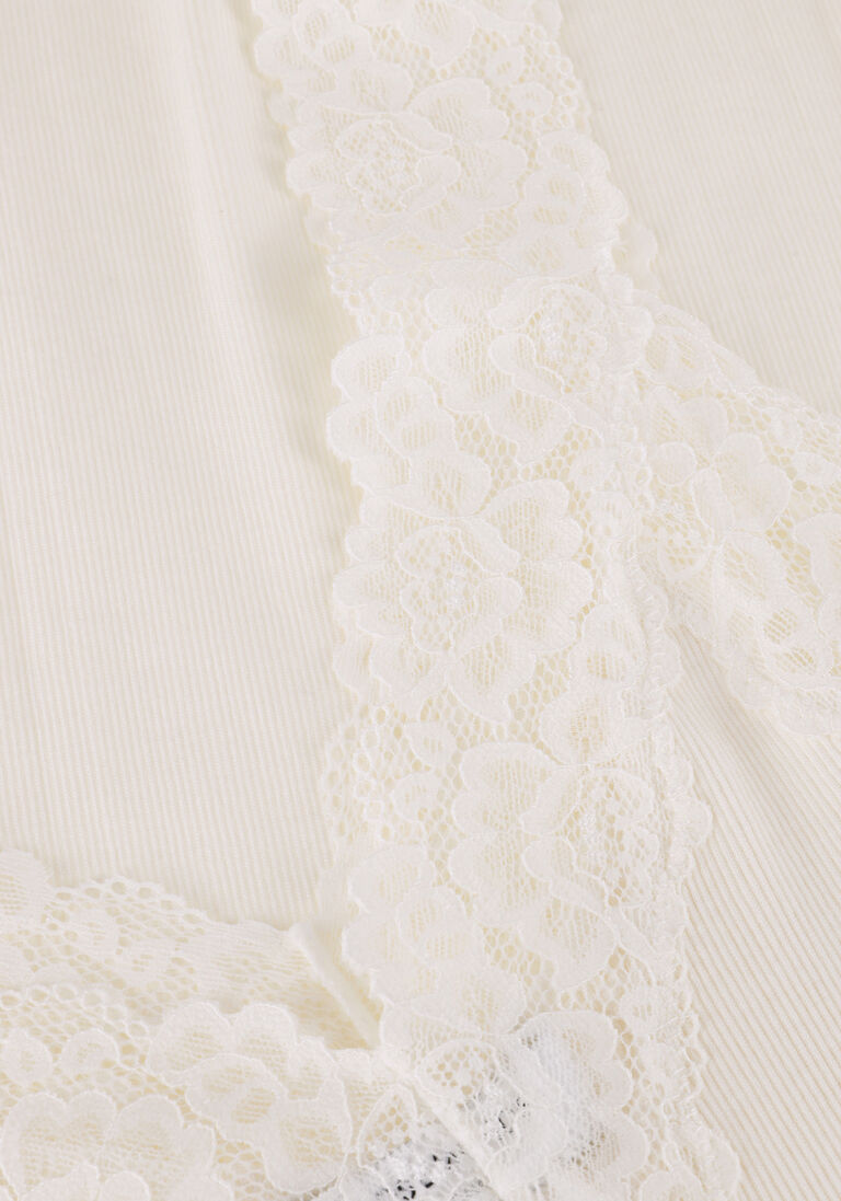 witte rosemunde top bernadine sl regular v-neck top