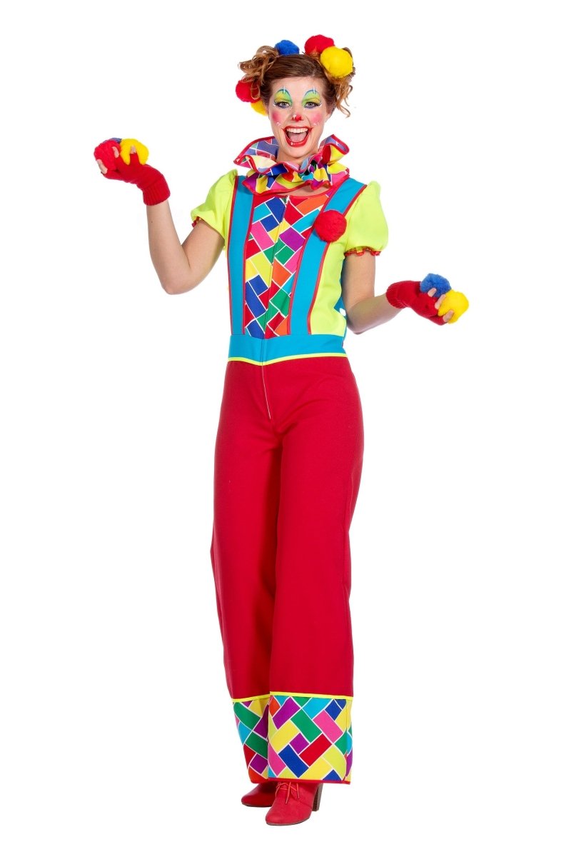 Clownspak Dames 2 delig