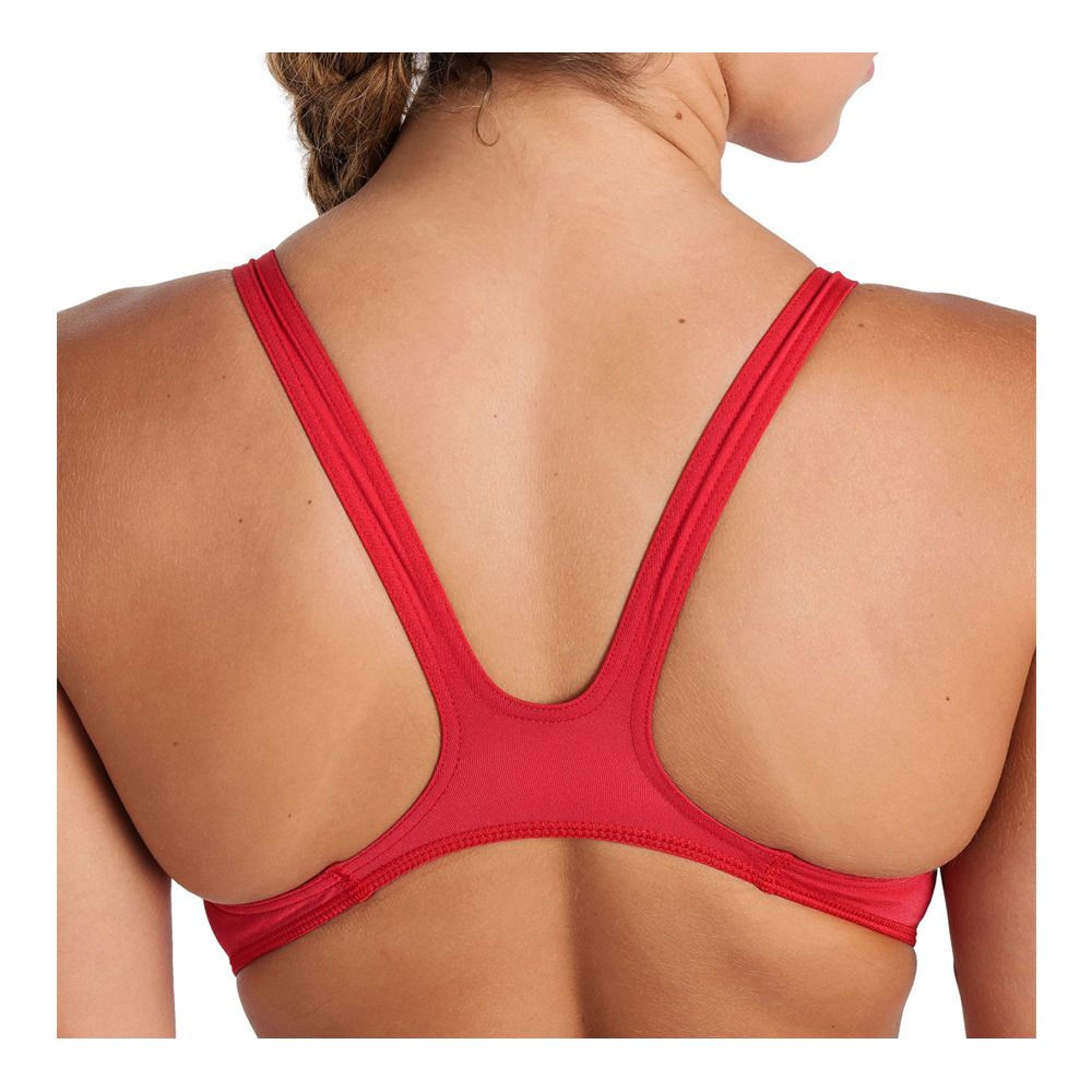 Arena TEAM SWIM TECH SOLID - Maillot de bain 1 pièce Femme red/white