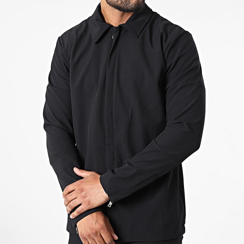 Ensemble Veste Zippée Et Pantalon LL654 Noir