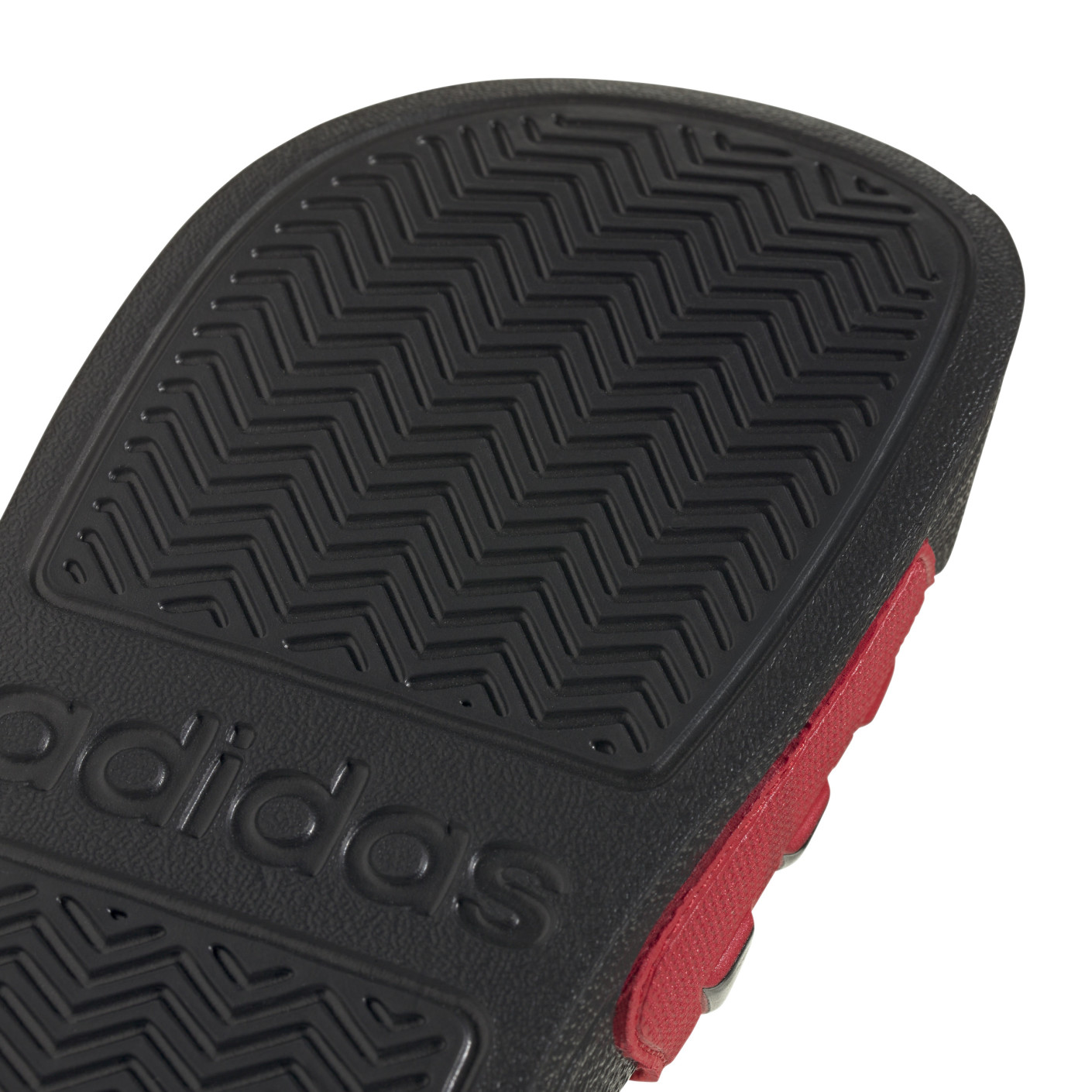Adidas Adilette Shower Slippers Kids Zwart Rood