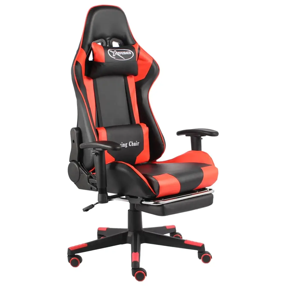 vidaXL - Gamingstoel - Rood - PVC