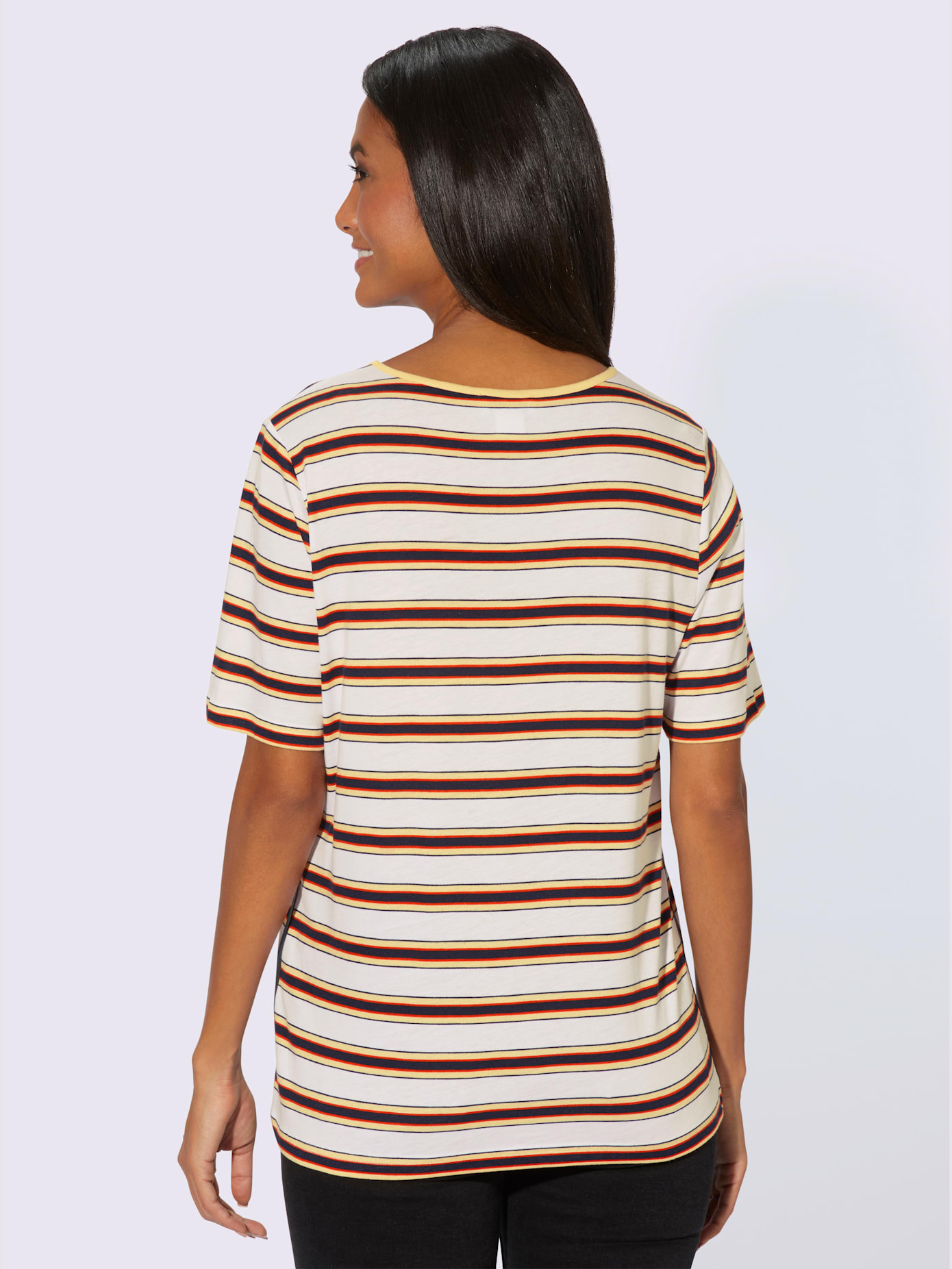 T-shirt à rayures 50% coton