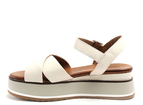 Inuovo nu pieds plats femme 983004 blanc