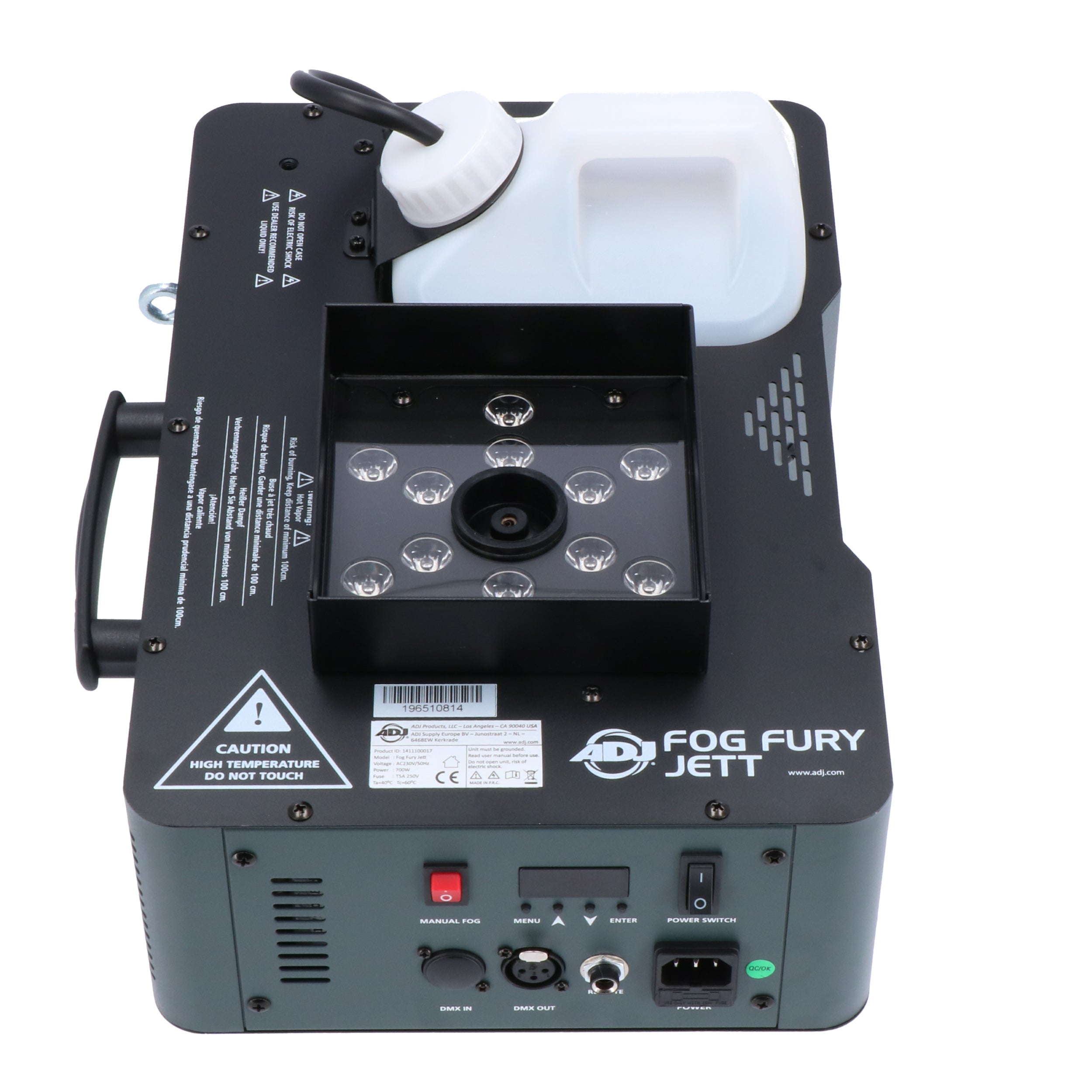 ADJ Fog Fury Jett verticale rookmachine met LEDs