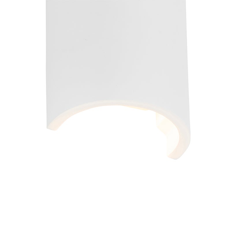 Moderne witte wandlamp - Colja Novo