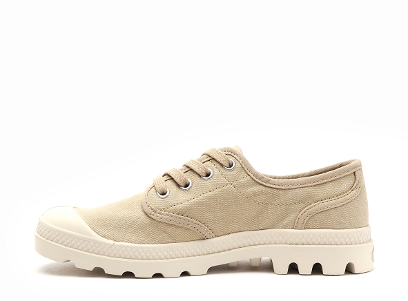 Palladium basses femme pampa oxford beige