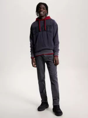 Moletom Varsity Acid Wash Relaxed Fit