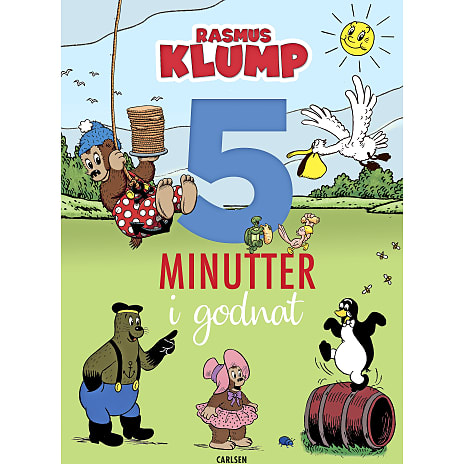 5 min i godnat Rasmus Klump - Carla og Vilhelm Hansen
