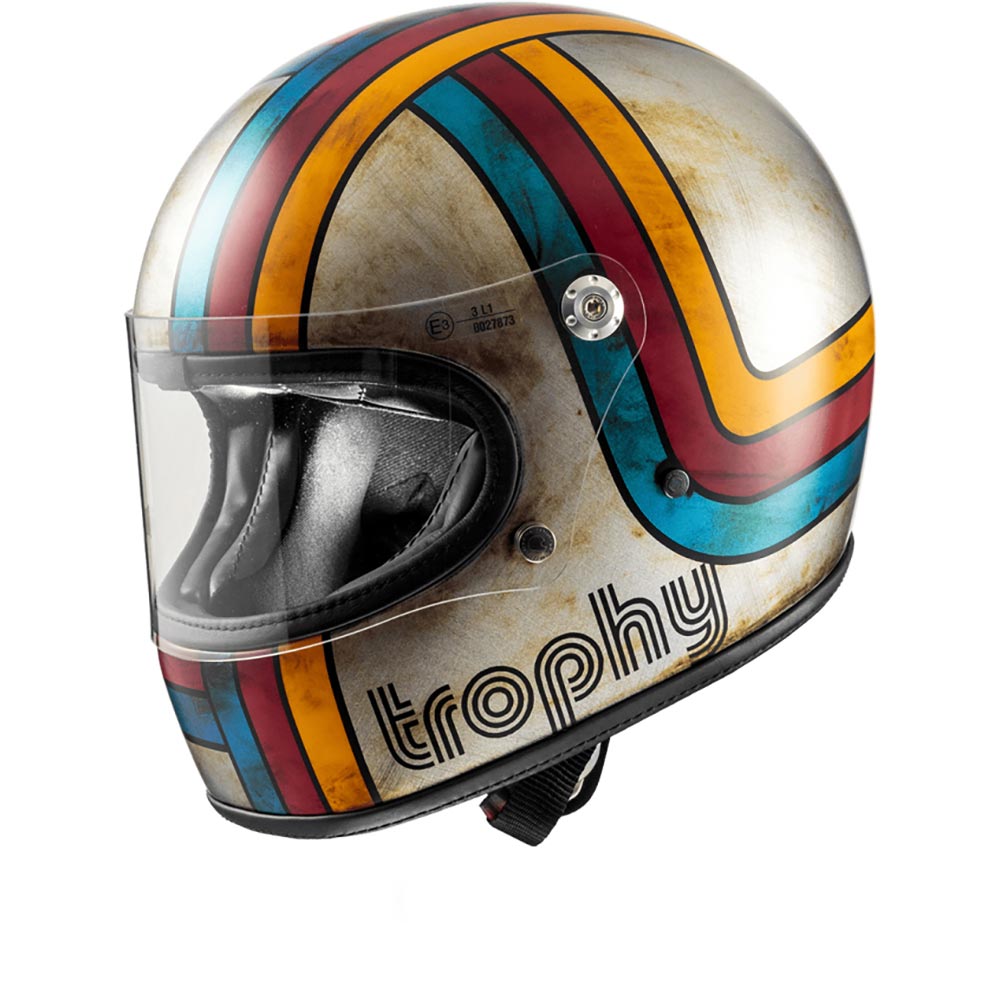premier - Casque Trophy Platinum Ed Gris / Bleu / Rouge / Orange / Mat