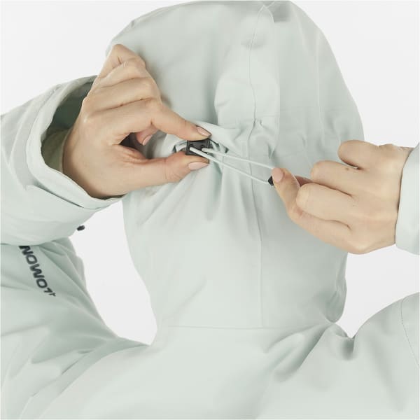 Veste de ski SALOMON HIGHLAND JACKET W MISTY BLUE
