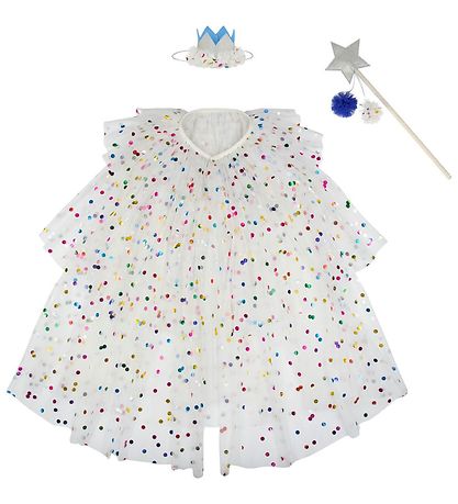 Meri Meri Kostüm - Cape mit Dotty-Kragen