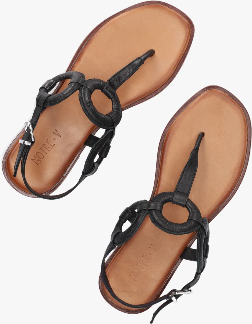 NOTRE-V zwarte notre-v sandalen 799003