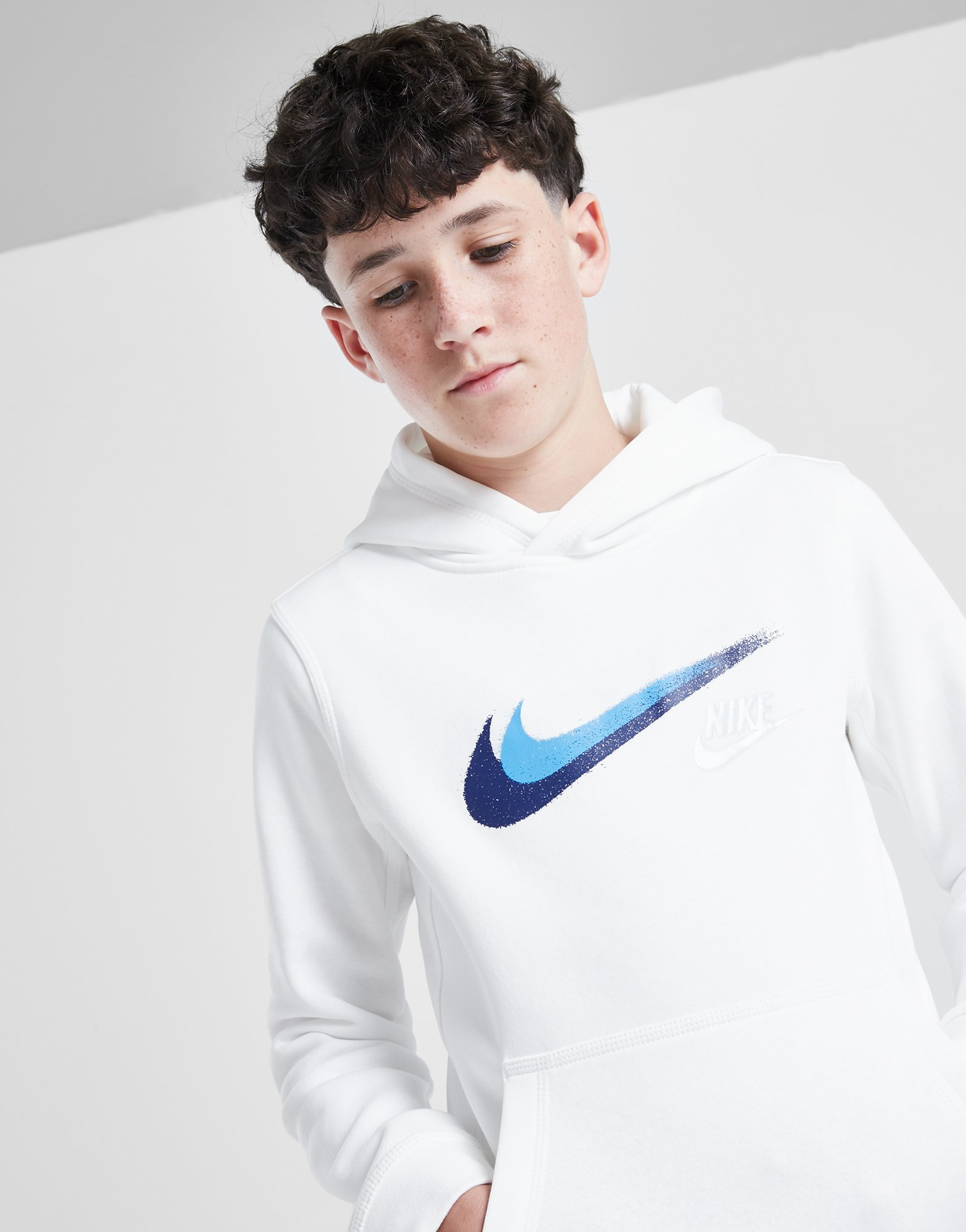Nike Double Swoosh Overhead Hoodie Junior