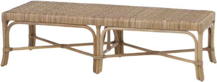 Bungalow Rattan Bench Natural 50x150cm Nature