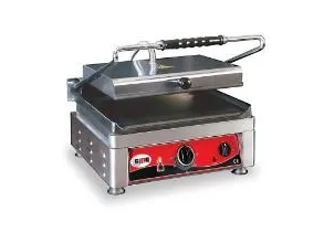 Klemgrill med Timer GMG  41x50x30cm Grillareal 36x27cm Glat top/Glat bund,1 stk