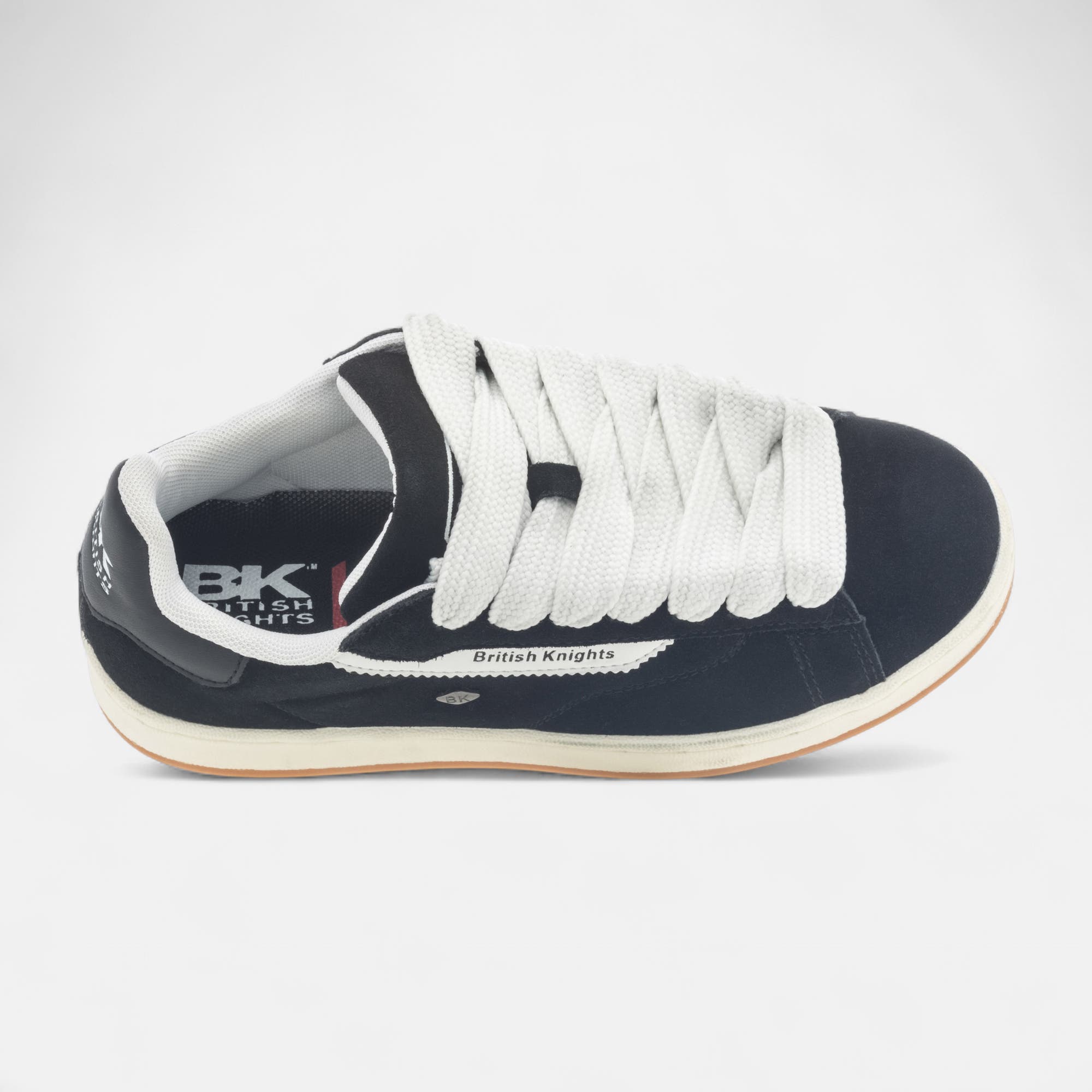 Baskets basses Femme en cuir noir