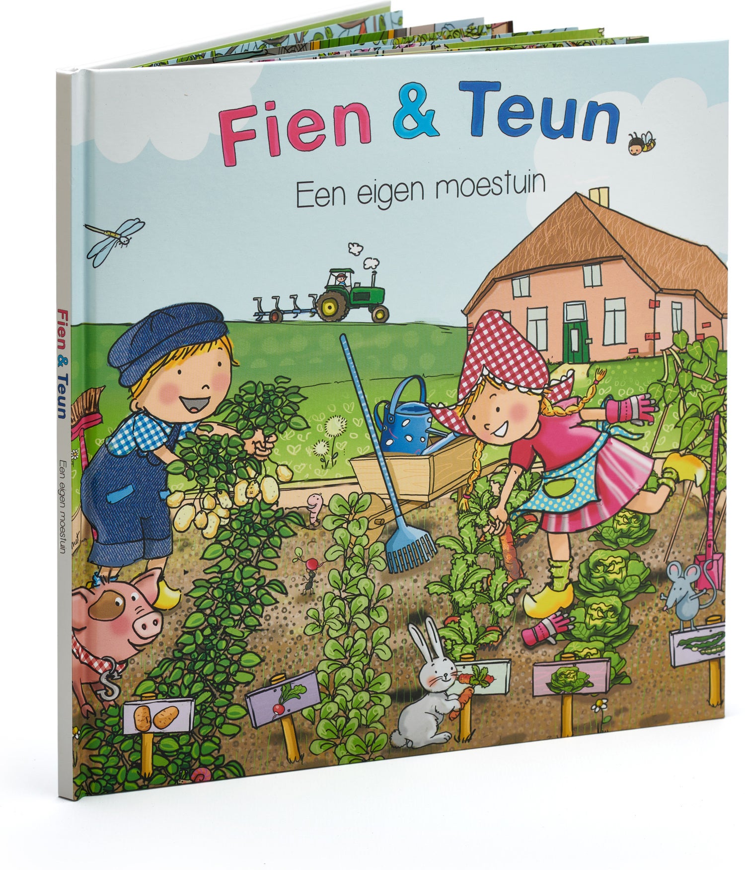 Fien & Teun Boek een eigen moestuin