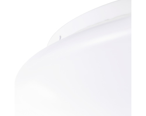 Buitenplafondlamp, 1-lichts, Ø 28 cm, wit
