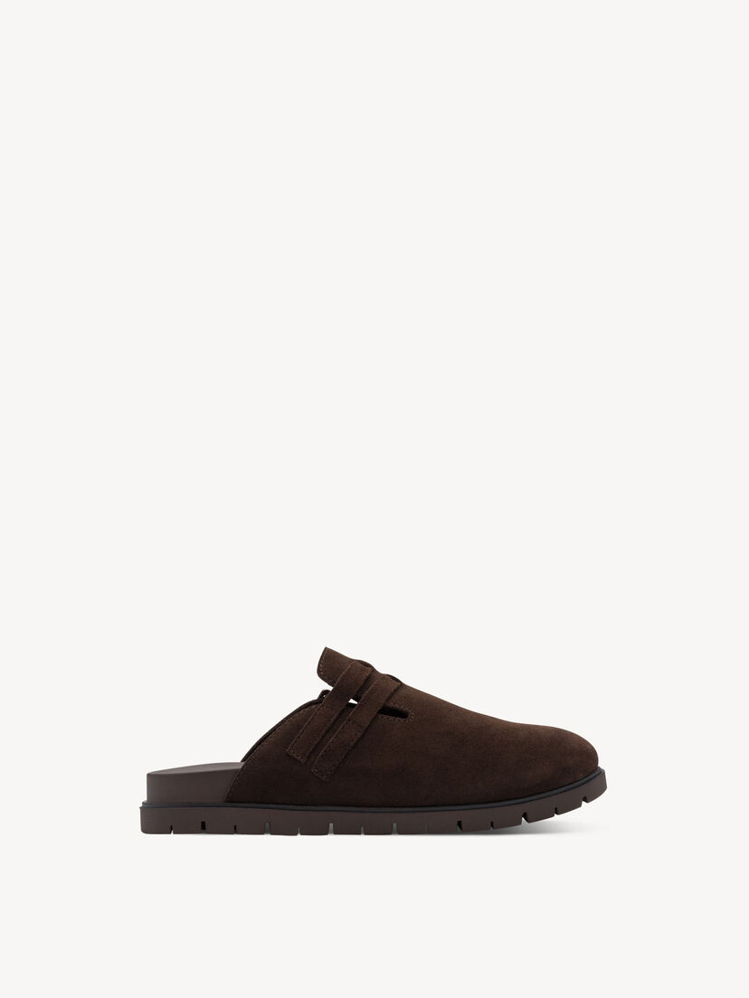 Leren Slipper - bruin