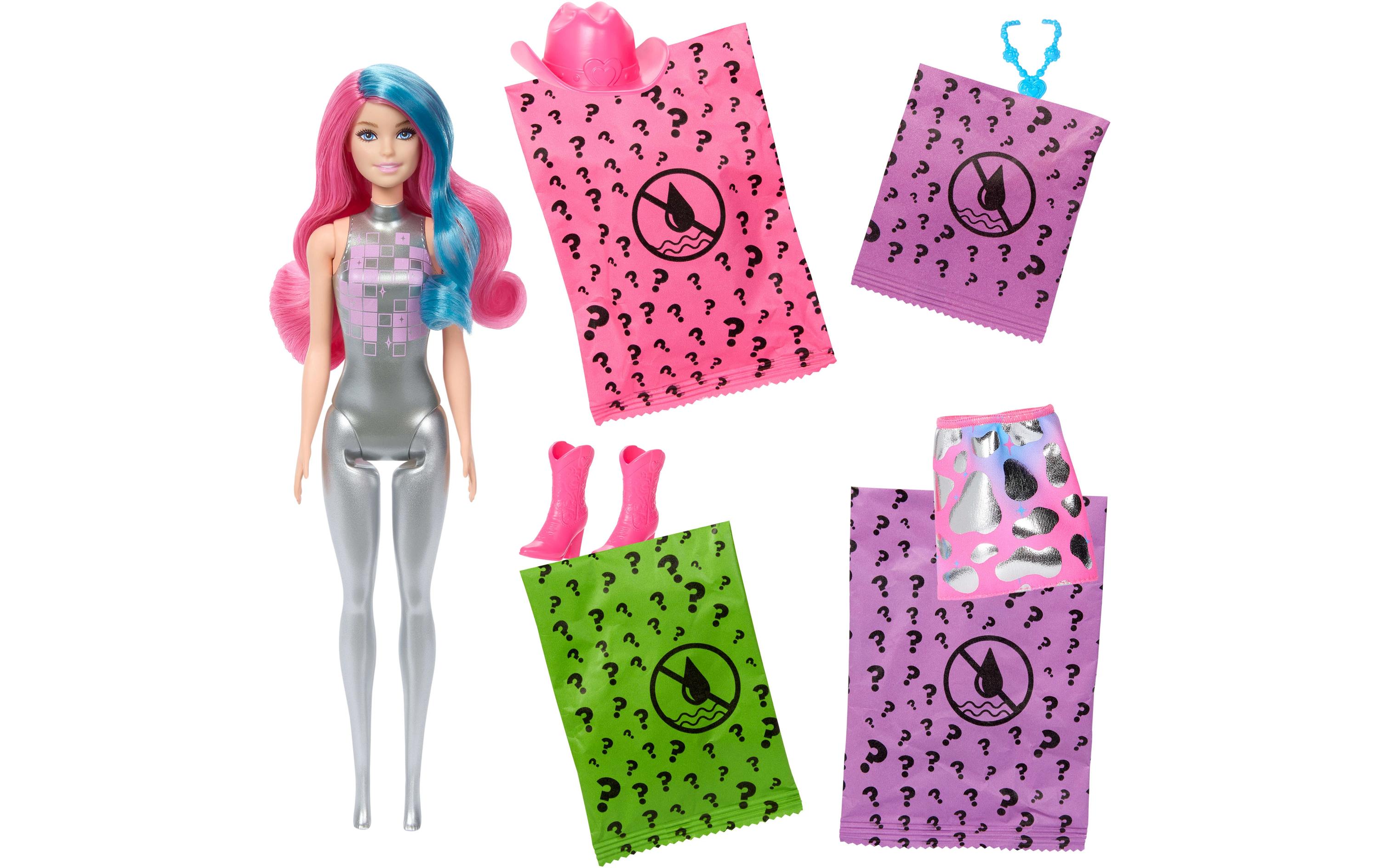 Puppe Color Reveal Disco Star 11/1 SeriesBarbie-Puppe aus der Color Reveal-Reihe