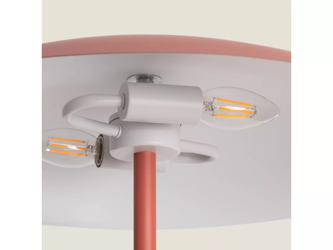 Lampadaire Métal Irmah Terre cuite