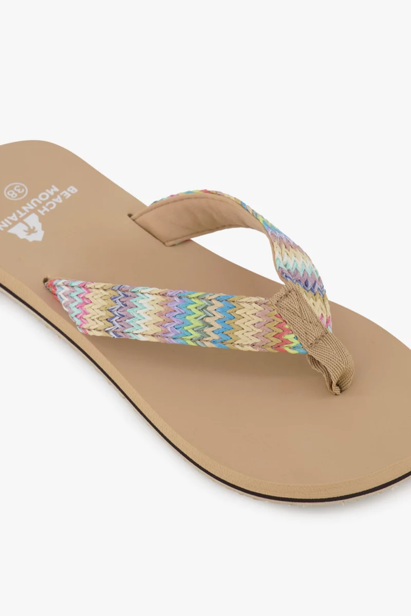 BEACH MOUNTAIN Raffia Damen Flip Flop