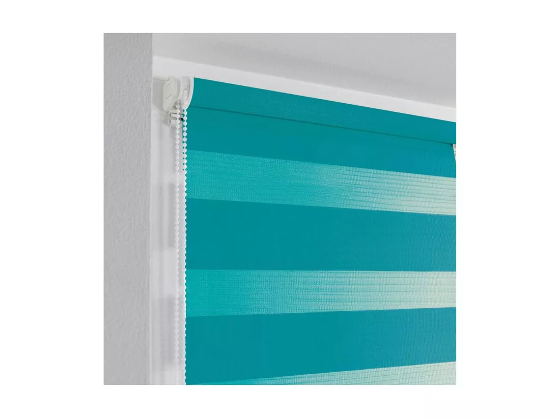 Store enrouleur tamisant - 60 x 90 cm - Daynight - Bleu