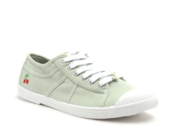 Le temps des cerises basses femme ltc basic 02 vert