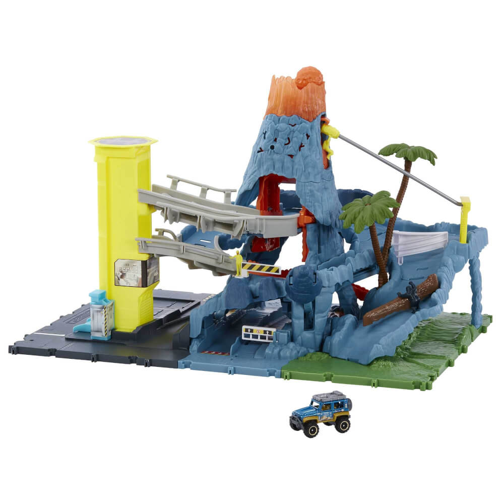 Mattel HHW21 Matchbox Action Drivers Volcano Playset