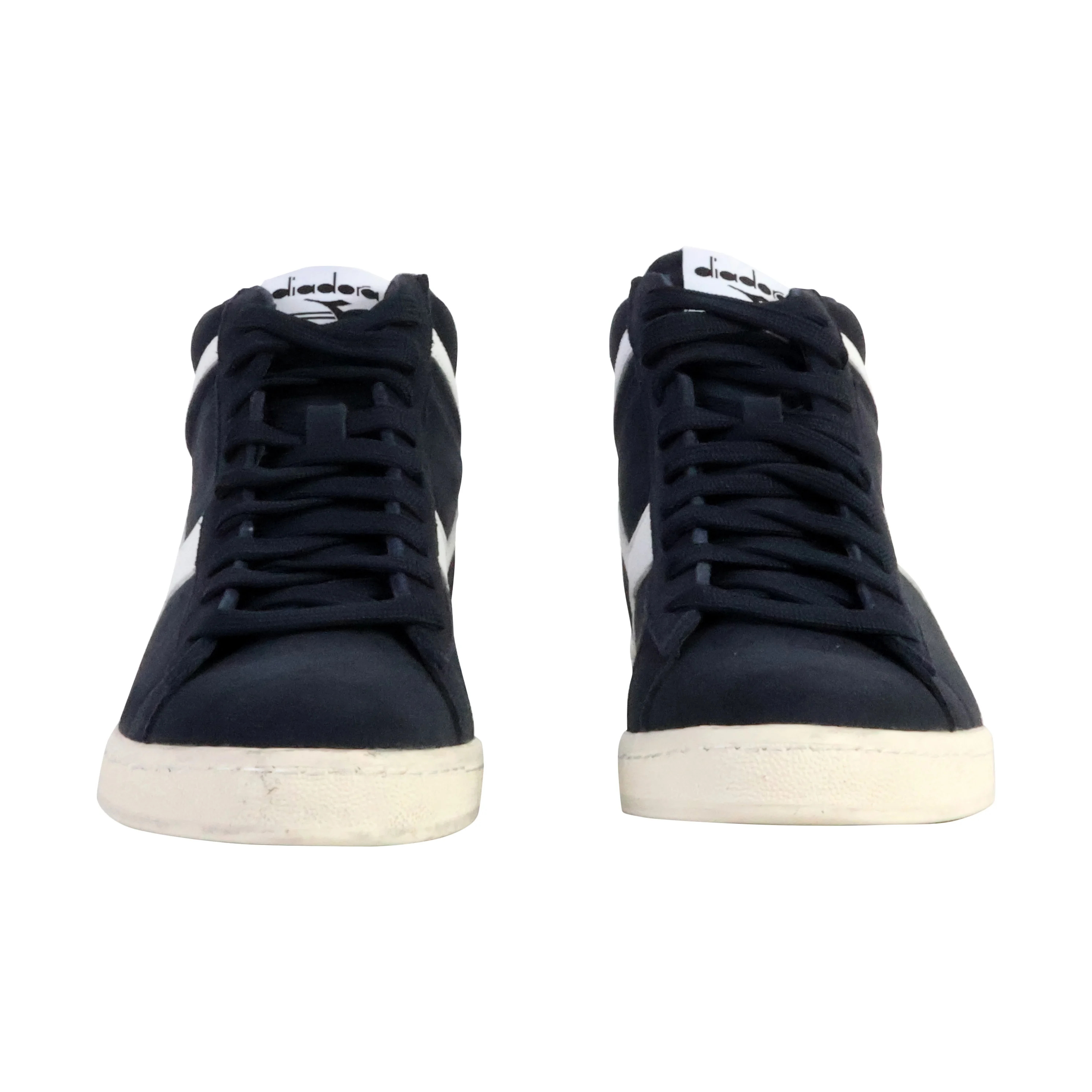 Basket montante cuirgame high suede waxed | Noir