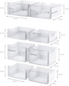 Bosch Serie 4 kølefryseskab KFN96VPEA (inox-easyclean)
