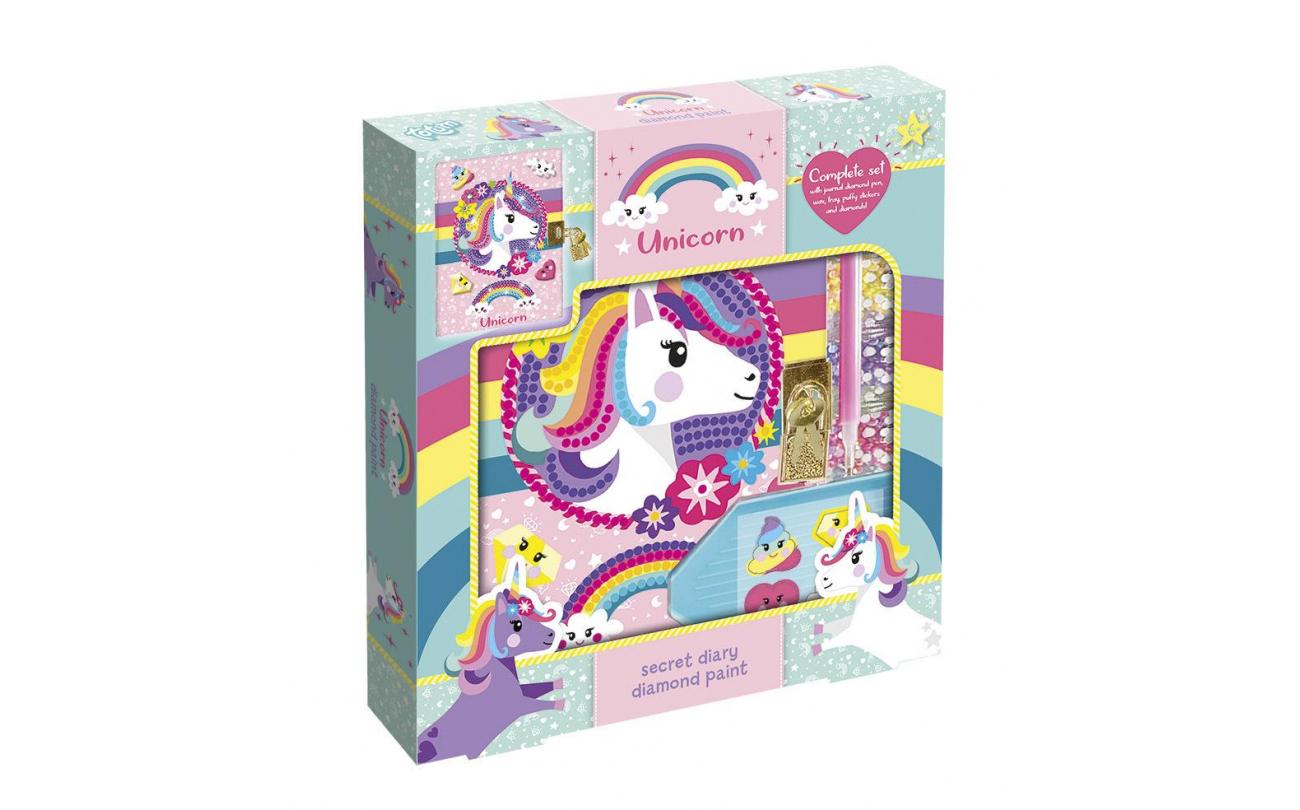 Unicorn Secret Diary Diamond Painting