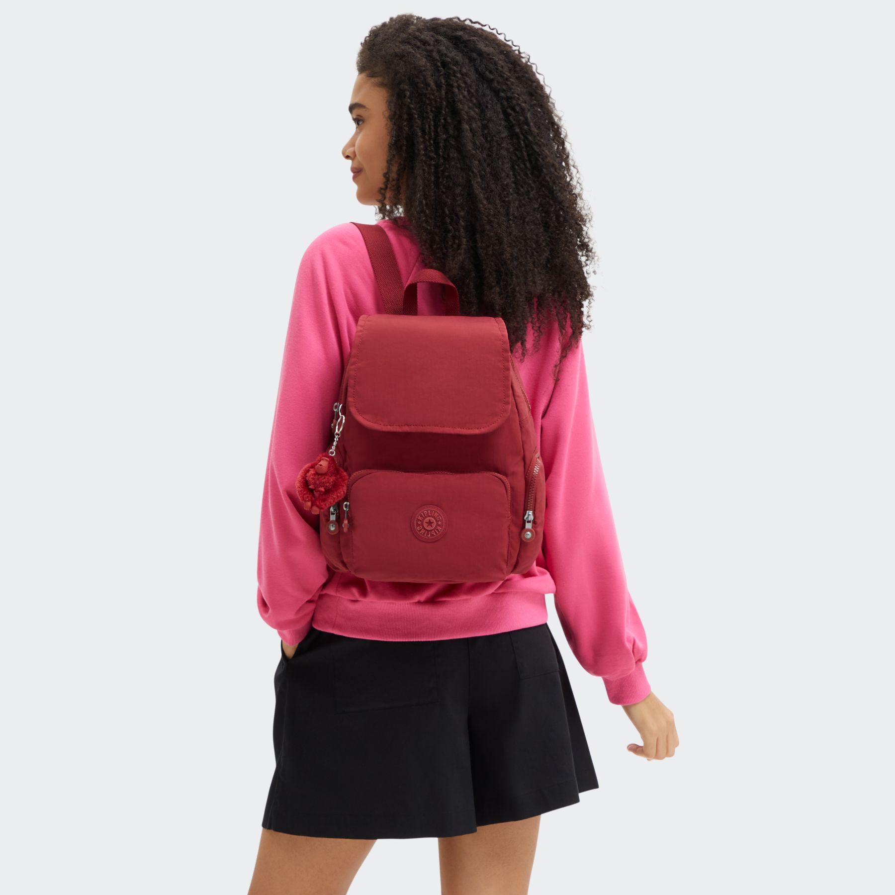 CITY ZIP S  Petit sac à dos avec bretelles ajustables - Funky Red