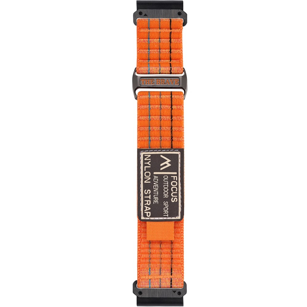 Garmin D2 Bravo Nylon Quickfit Armband mit Klettverschluss (Gelenkumfang: 160-220 mm) - Orange