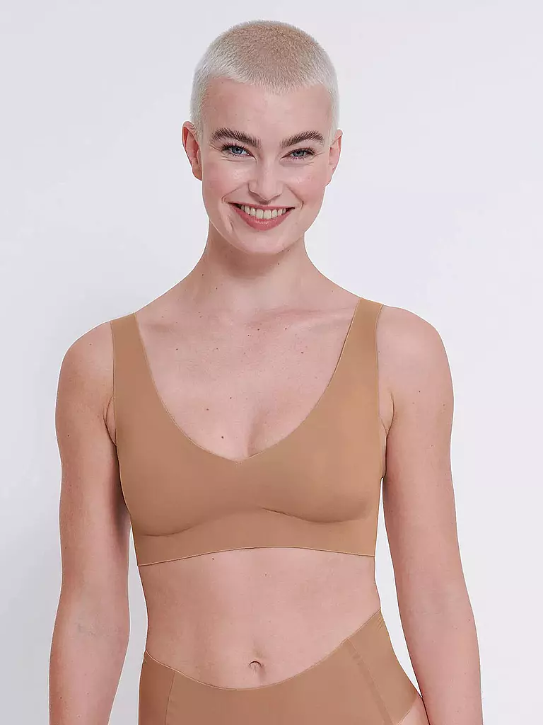 SLOGGI Bustier ZERO FEEL 2.0 nostalgic brown beige