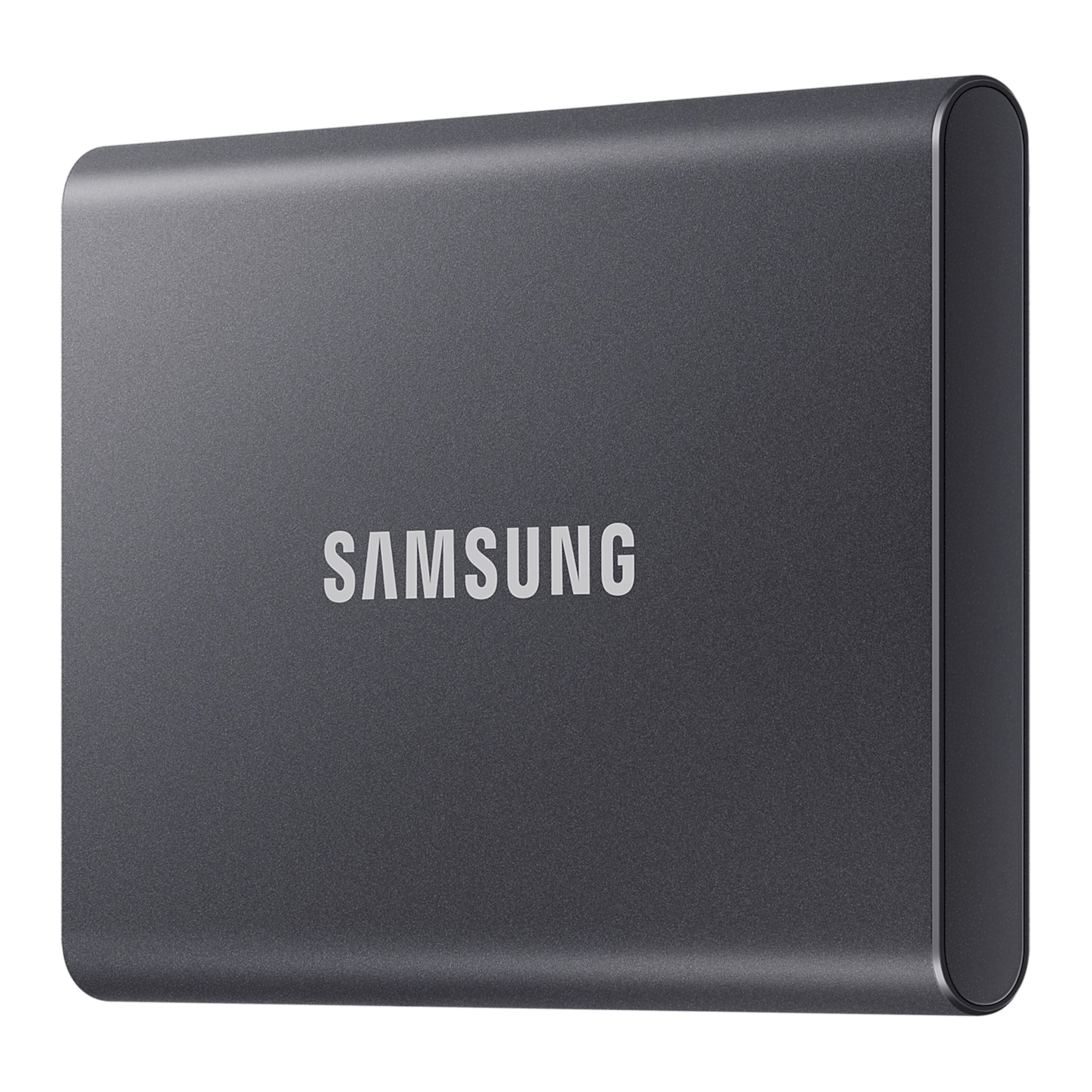 Samsung T7 Ekstern SSD-disk 1 TB Grå