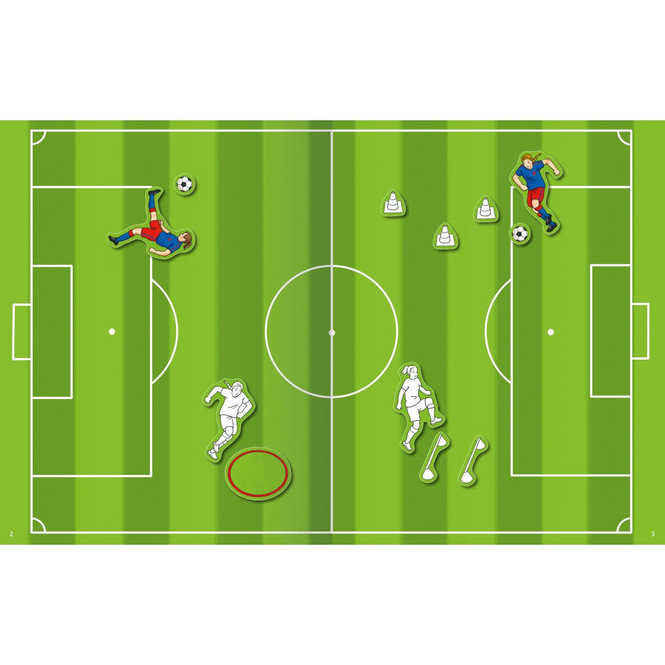 Mein Ausmalstickerbuch - Fußball