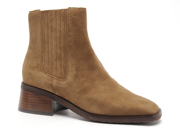 Mamzelle boots bottine talons femme dirla beige
