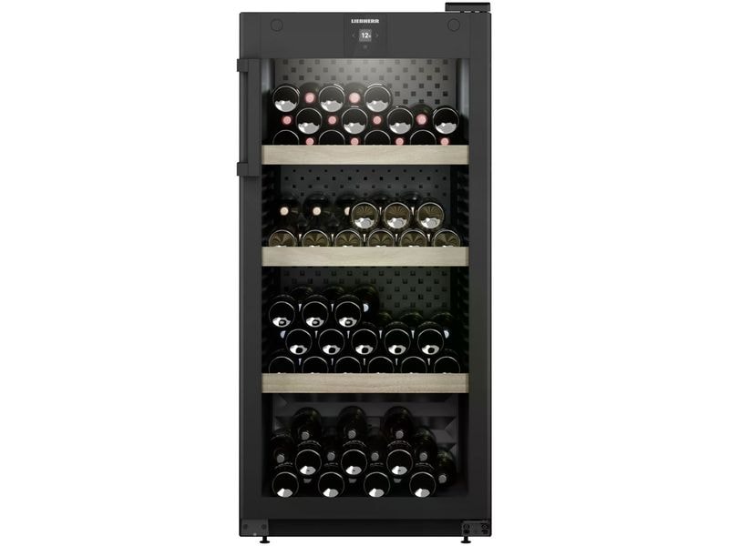 Liebherr Weinkühlschrank WPbl 4201 GrandCru Rechts, Wechsel Freistehender Weinlagerschrank mit Glastür