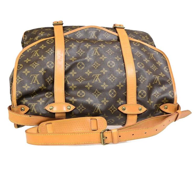 Louis Vuitton Vintage Louis Vuitton Saumur Brown