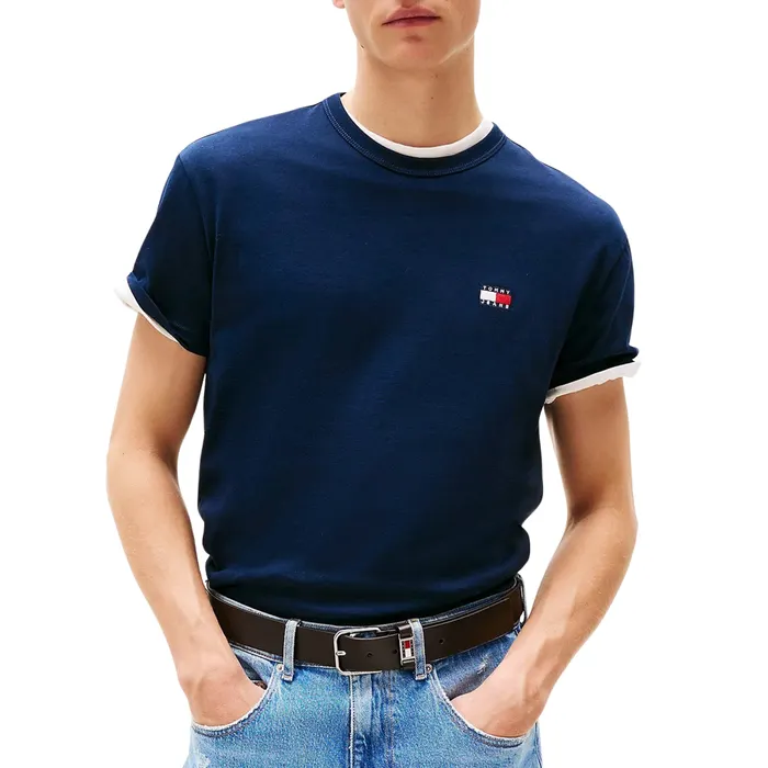 Tommy Hilfiger Regular Badge Logo Shirt Heren