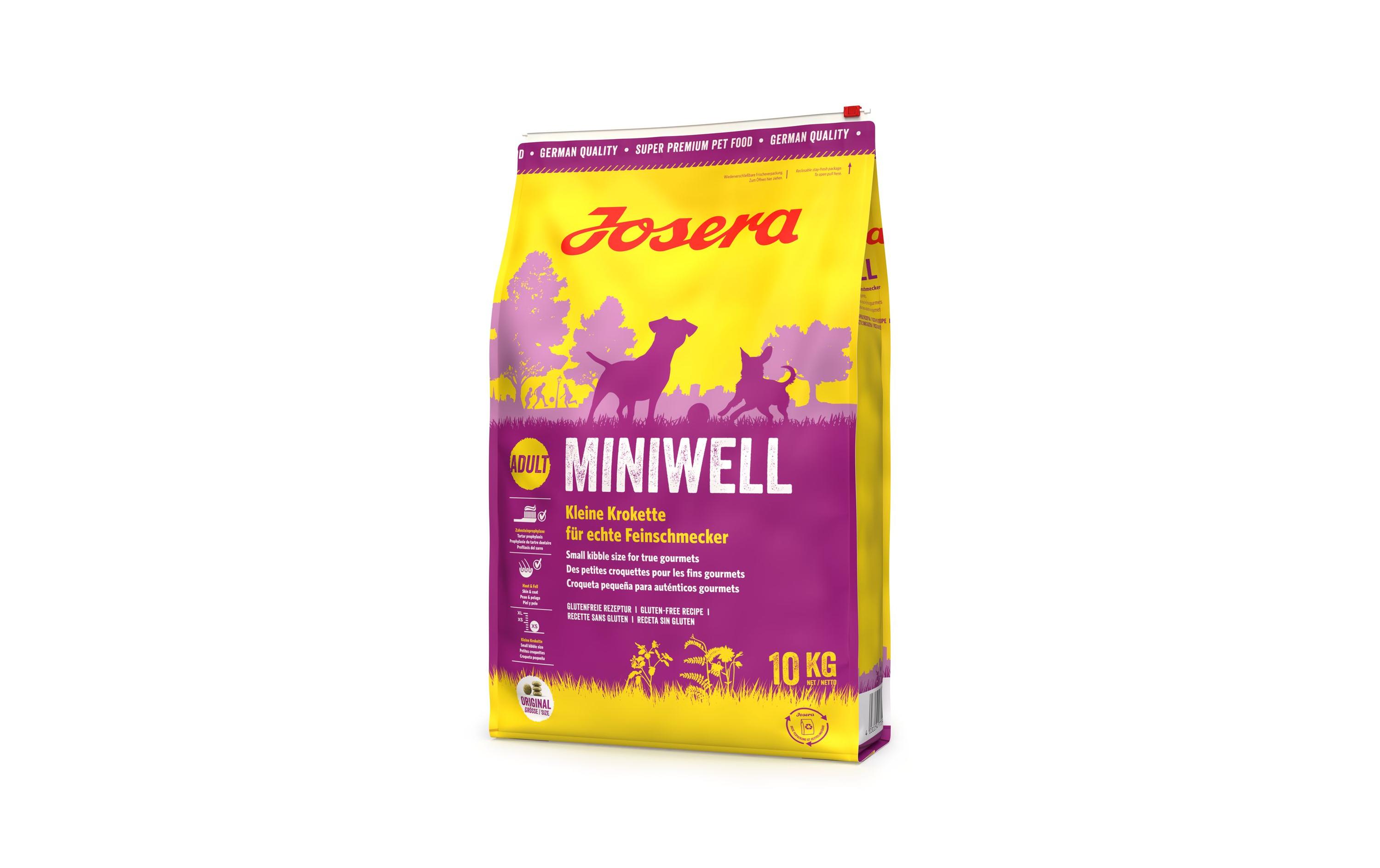 Trockenfutter Miniwell Small Dogs, 10 kgAlleinfuttermittel für ausgewachsene Hunde