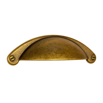 Greep Kiki messing antiek 103mm