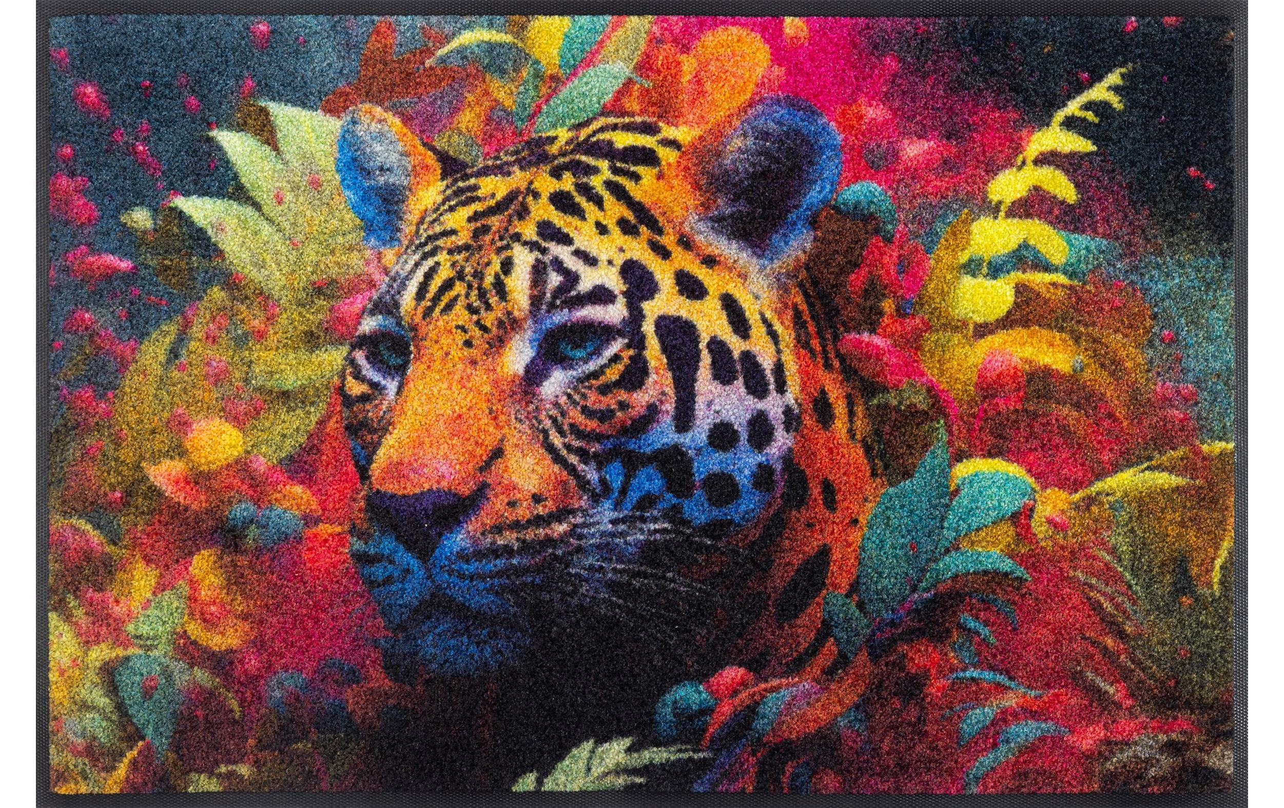 Fussmatte Wash+Dry Leopy McLeopard 50 cm x 75 cmAnti-Rutsch Schmutzfangmatte