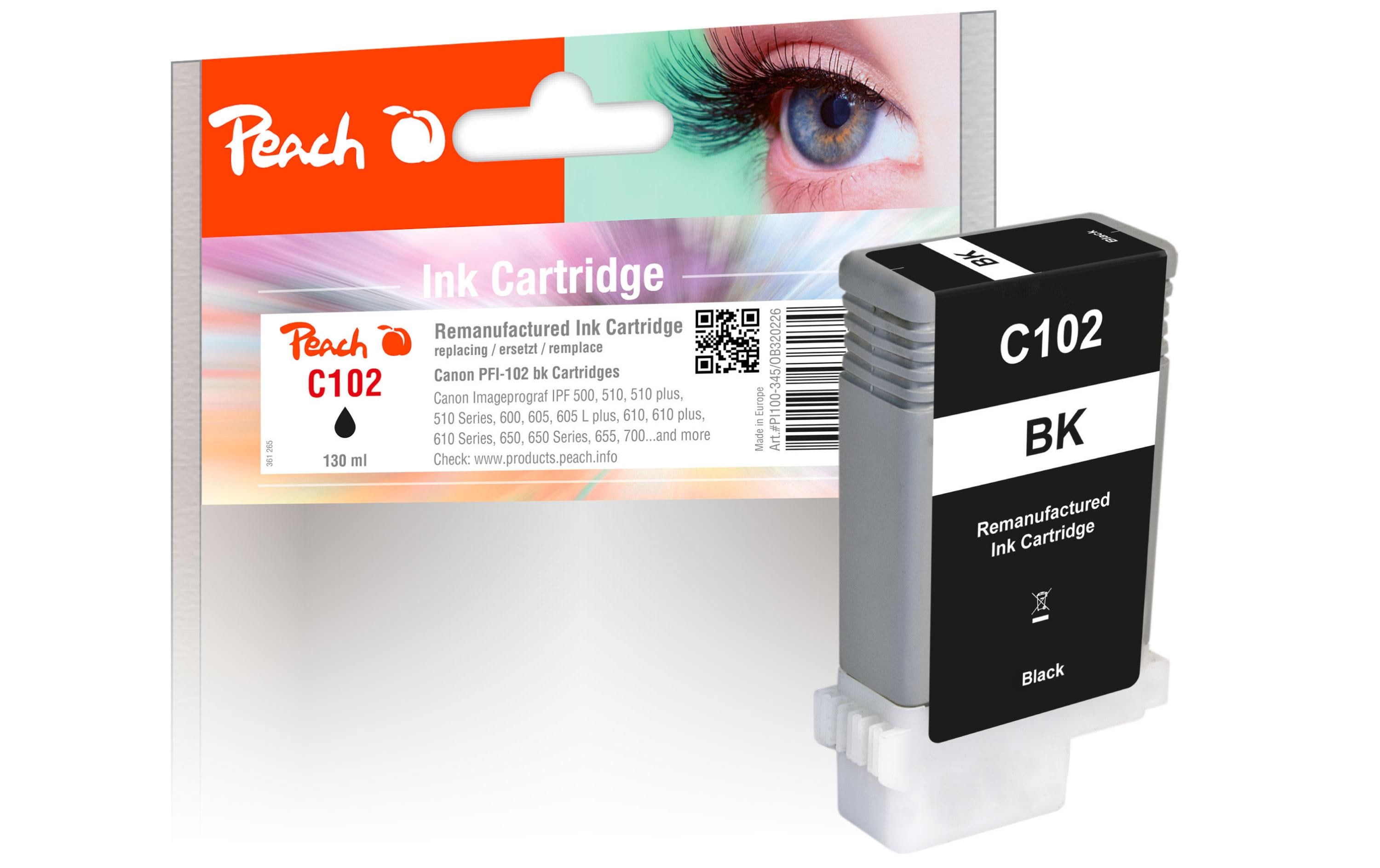 Tinte Canon PFI-102 BlackTinte, Black